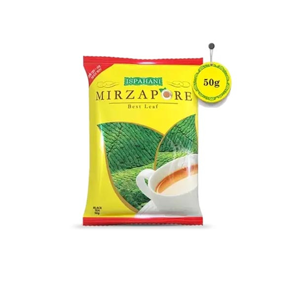 Ispahani Mirzapore Best Leaf Tea - 50 gm  ইস্পাহানী মির্জাপুর সেরা পাতার চা - 50 গ্রাম