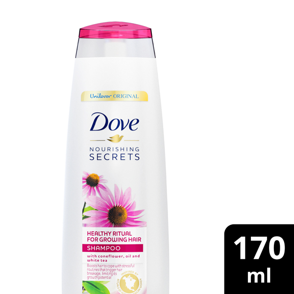 Dove Shampoo Healthy Grow 170ml ডাভ হেলদি গ্রো শ্যাম্পু ১৭০ মিলি