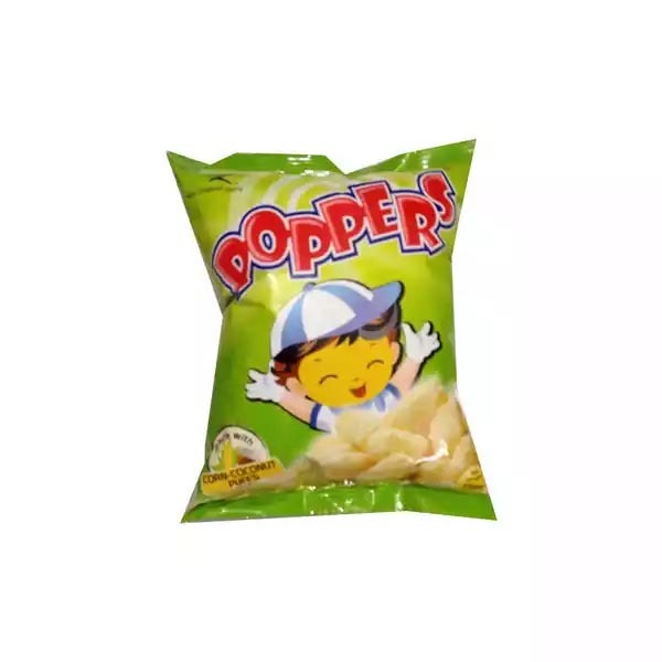 Poppers Corn Coconut Puffs Chips পপারস কর্ণ কোকোনাট পাফস চিপস্ ২৫ গ্রাম