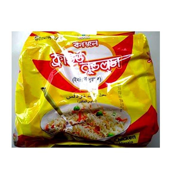 Banoful Fried Noodles Chicken Masala 8 Pack বনফুল ফ্রাইড নুডলস চিকেন মাসালা 8প্যাক