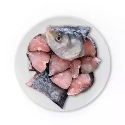 Catla Fish After Cutting (Net Weight ± 50 Gm) 1.5 kg  কাতলা মাছ কাঁটার পর (নেট ওয়েট ± ৫০ গ্রাম) ১.৫ গ্রাম