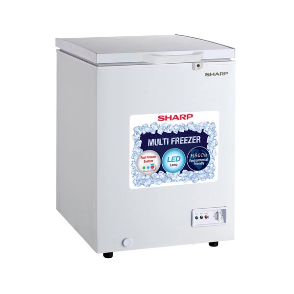 Sharp Freezer SJC-118-WH | 110 Liters - White
