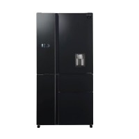 Sharp 5 Door Inverter Refrigerator SJ-FX660W-BK | 650 Liters - Black