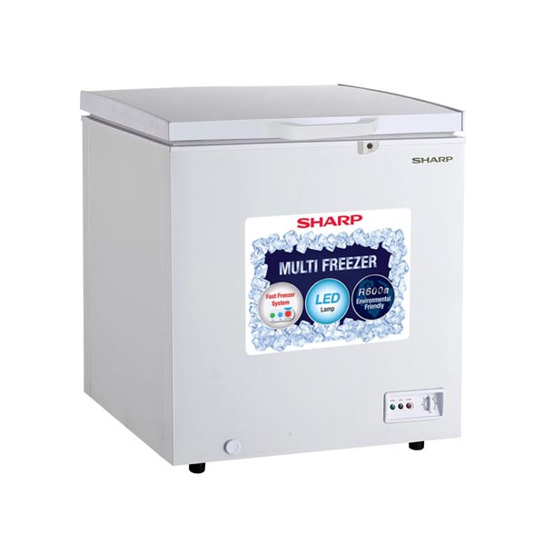Sharp Freezer SJC-168-WH | 160 Liters - White
