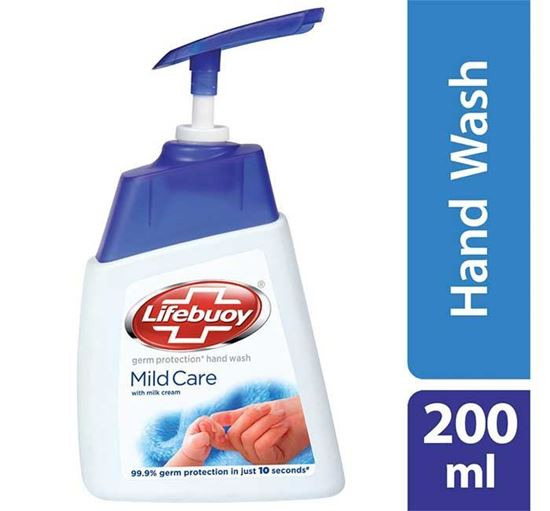 Lifebuoy Handwash Care Pump 200 ml (লাইফবয় কেয়ার লিকুইড হ্যান্ড ওয়াশ পাম্প ২০০ মিলি)