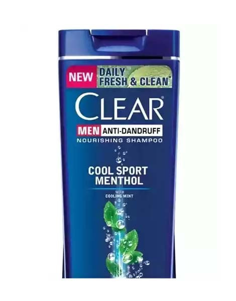 Clear Shampoo Men Cool Sport Menthol Anti Dandruff 330 ml (ক্লিয়ার শ্যাম্পু মেন কুল স্পোর্টস মেনথল এন্টি ডেনড্রাফ ৩৩০ মিলি)
