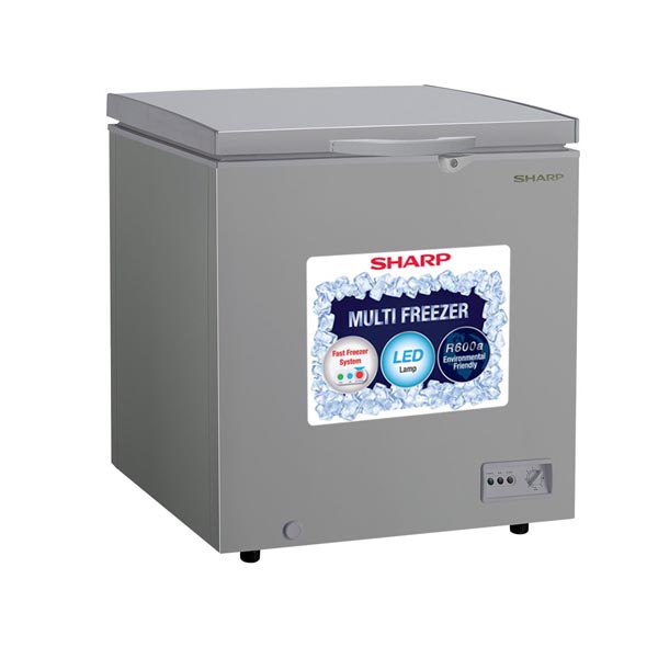 Sharp Freezer SJC-178-GY | 160 Liters - Grey