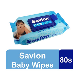 Savlon Baby Wipes - 80 Pcs (সাভলন বেবি ওয়াইপ - 80 পিসি)