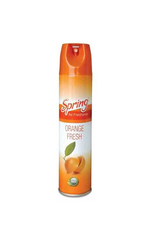 Spring Air Freshener 300ml-Orange Fresh স্প্রিং এয়ার ফ্রেশনার 300 মিলি-অরেঞ্জ ফ্রেশ