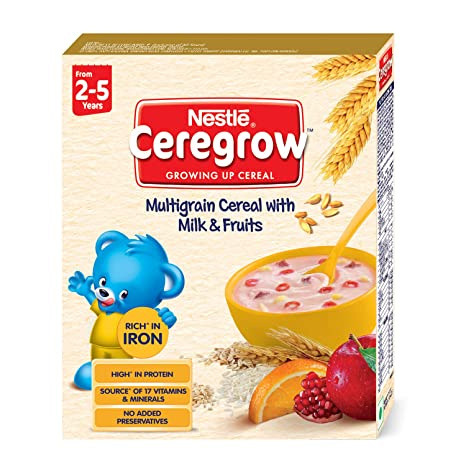Nestle Ceregrow (2-5 years) Powder 300 gm  নেসলে সেরাগ্রো (2-5 বছর) পাউডার 300 গ্রাম